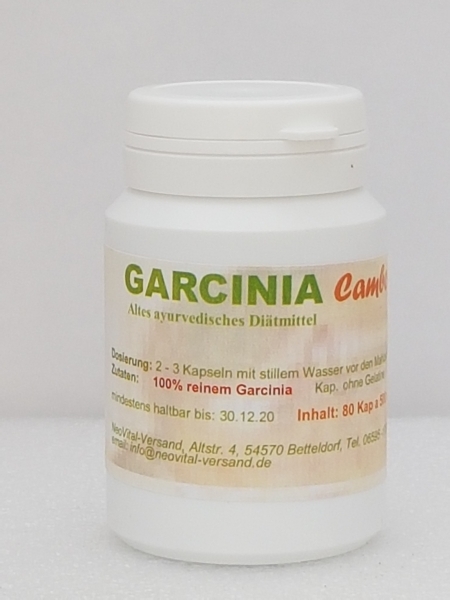 Garcinia, 80 Kaps.