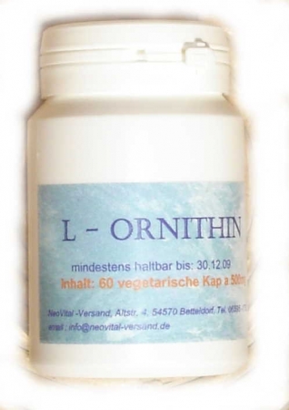 L-Ornithin, 60 Kap