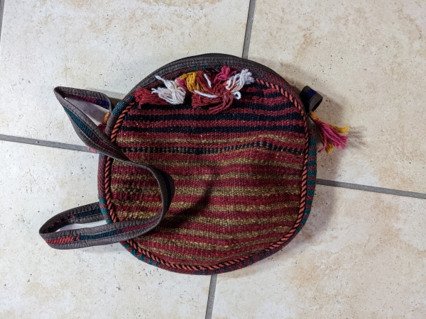 Handtasche, 30 cm Durchmesser